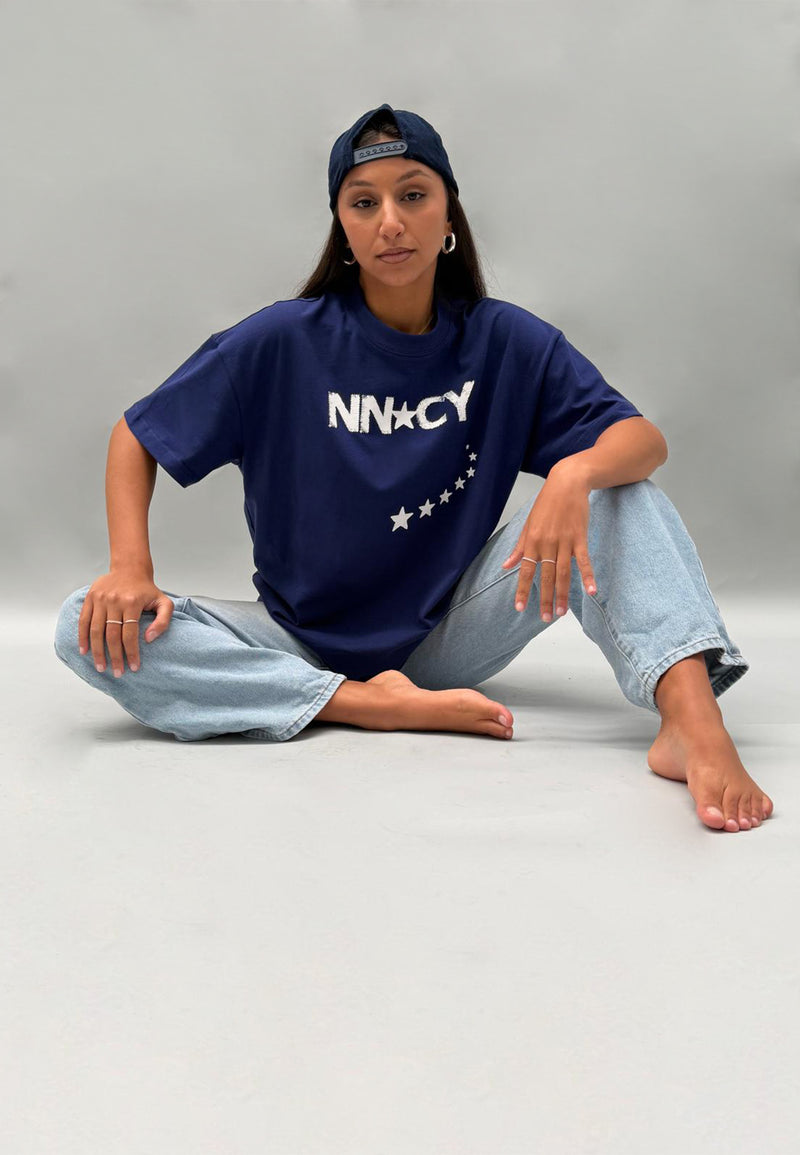 Star Light Tee - Navy - NNCY