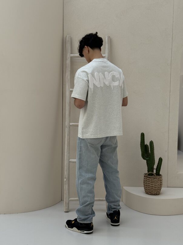 Puff Print Graffiti Print Tee